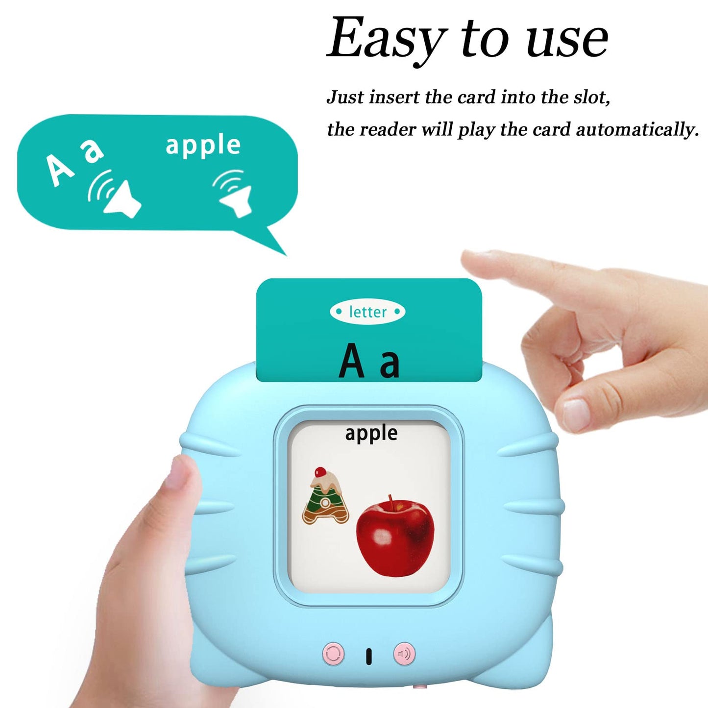 Startcan Talking Flash Cards for Toddlers 1 2 3 4 5, Speech Therapy Toys Autism Toys, ABC 123 Sight Words Etc - 255 Cards-510 Sides, Educational Learning Interactive Toys with Giftable Package