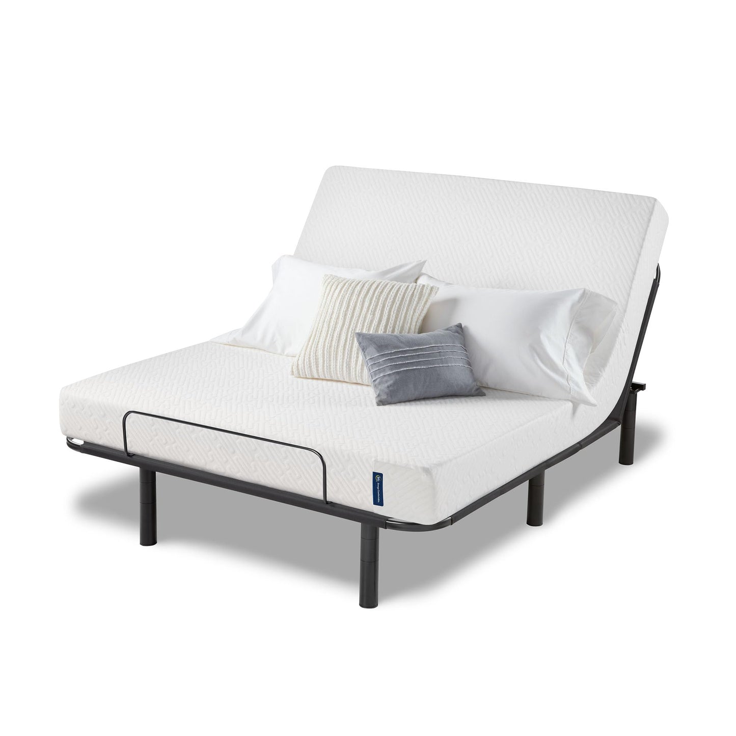 Serta - 7 inch Cooling Gel Memory Foam Mattress, Full Size, Medium-Firm, Supportive, CertiPur-US Certified, 100-Night Trial - For Ewe, White