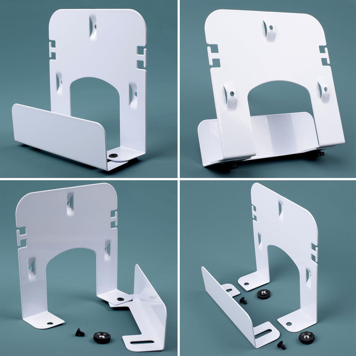 Gmailmall Cable Box Mount Modem Adjustable Wall Mount for Most Narrow Media Players Compatible with Roku, Router, Fire TV, M4 Mac mini, Beelink, Cable Box, and Other Streaming Media Players