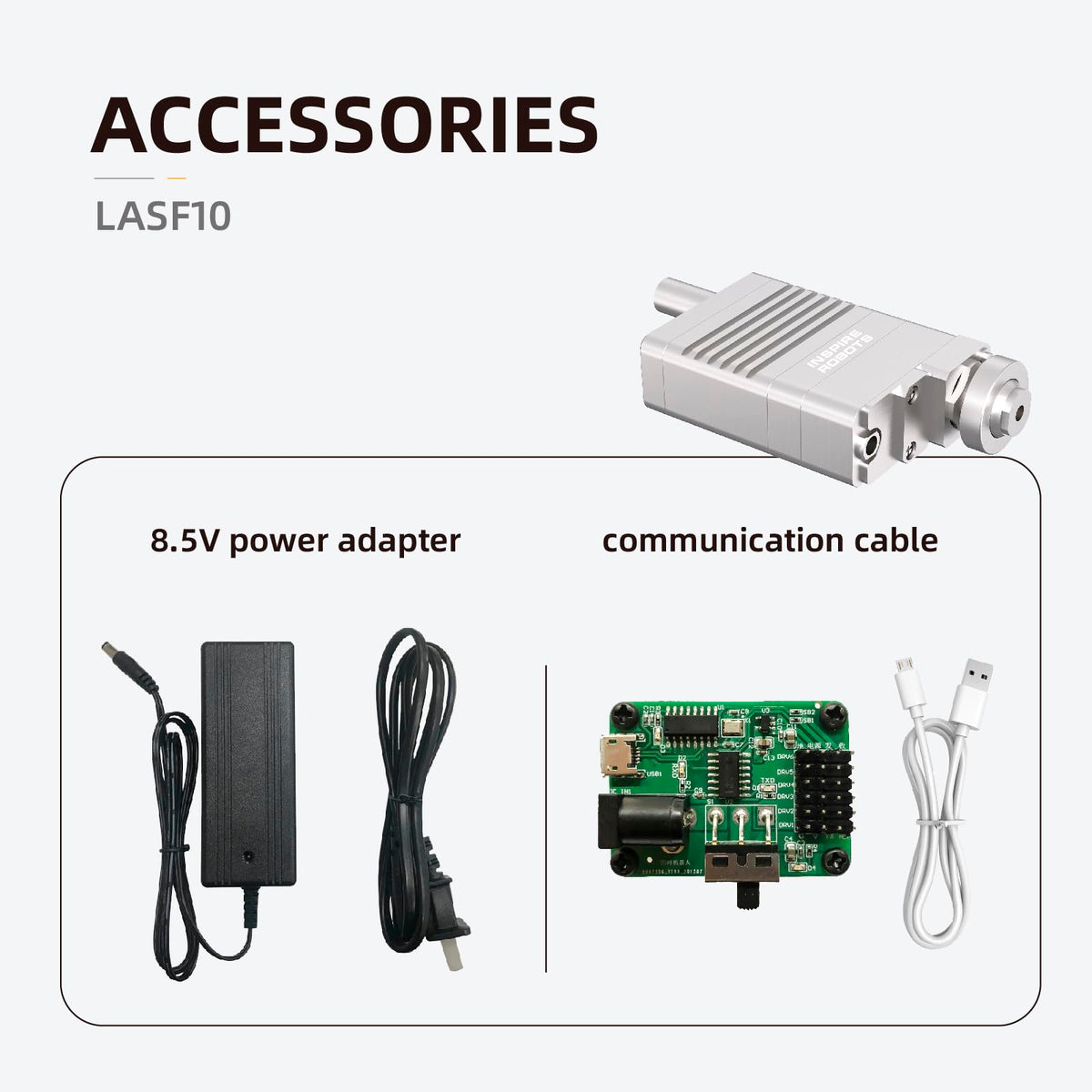 High Precision Micro Linear Servo Actuator with Force Control Sensor,Stroke 10mm,Force 7lbs(31.5N), Speed 62mm/s | for Robotics,Industrial Automation,Medical and Healthcare Equipment|LASF10-104D