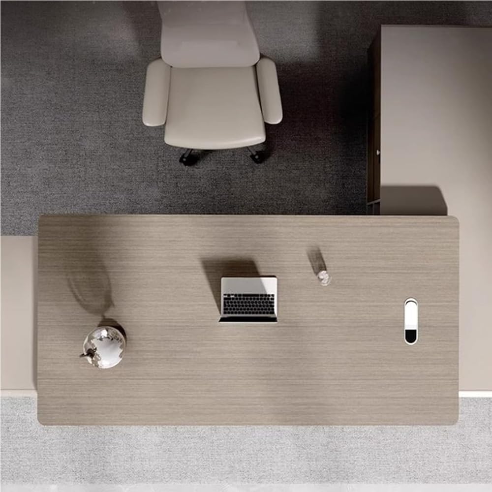 Modern L Shaped Executive Office Desk with Drawers Lateral Cabinet Computer Workstation Business Furniture Desk for CEO Boss Manager Home Office(2000MM)