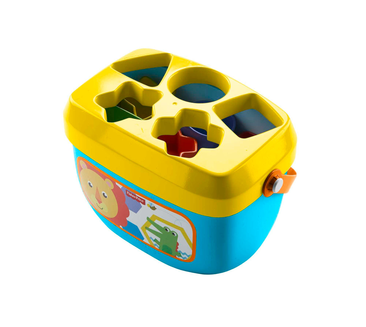 Fisher-Price Stacking Toy Baby's First Blocks Set of 10 Shapes for Sorting Play for Infants Ages 6+ Months