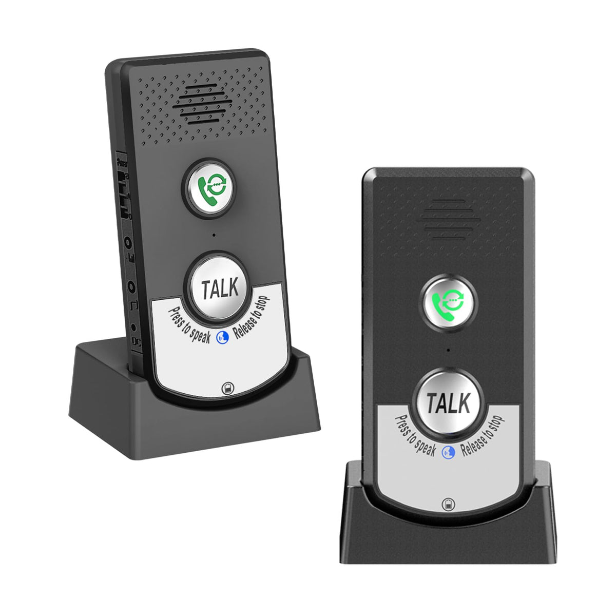 2 Way Wireless Intercom, Portable 1000m Long Range Intercomunicador Home Communication System Doorbell Unit, Range Indoor Intercoms Calling System Room to Room Intercom for House, Hospital, Hotel