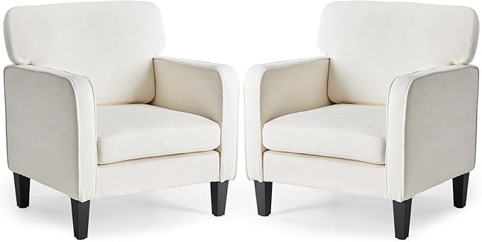 DUMOS Beige Modern Accent Chairs