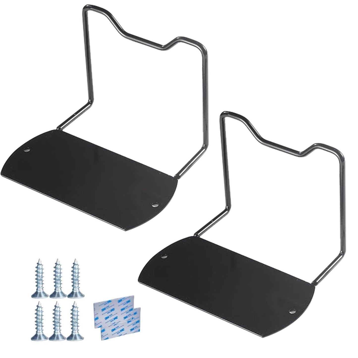 YueLvoe 2Pcs Mattress Slide Stopper, Heavy Duty Mattress Retainer Bar for Bed Frame, No Drill Mattress Gripper to Prevent Sliding, L-Shaped Mattress Stabilizer for RV Bed, Fits Most Mattresses (4in)