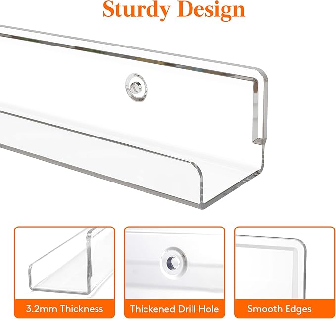 Lifewit Narrow Floating Shelves