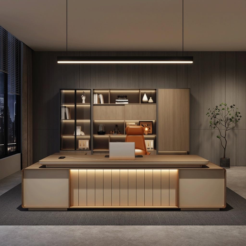 Computer Desk Executive Desk, Modern CEO/Manager Desk, Executive Office Furniture Office Desks