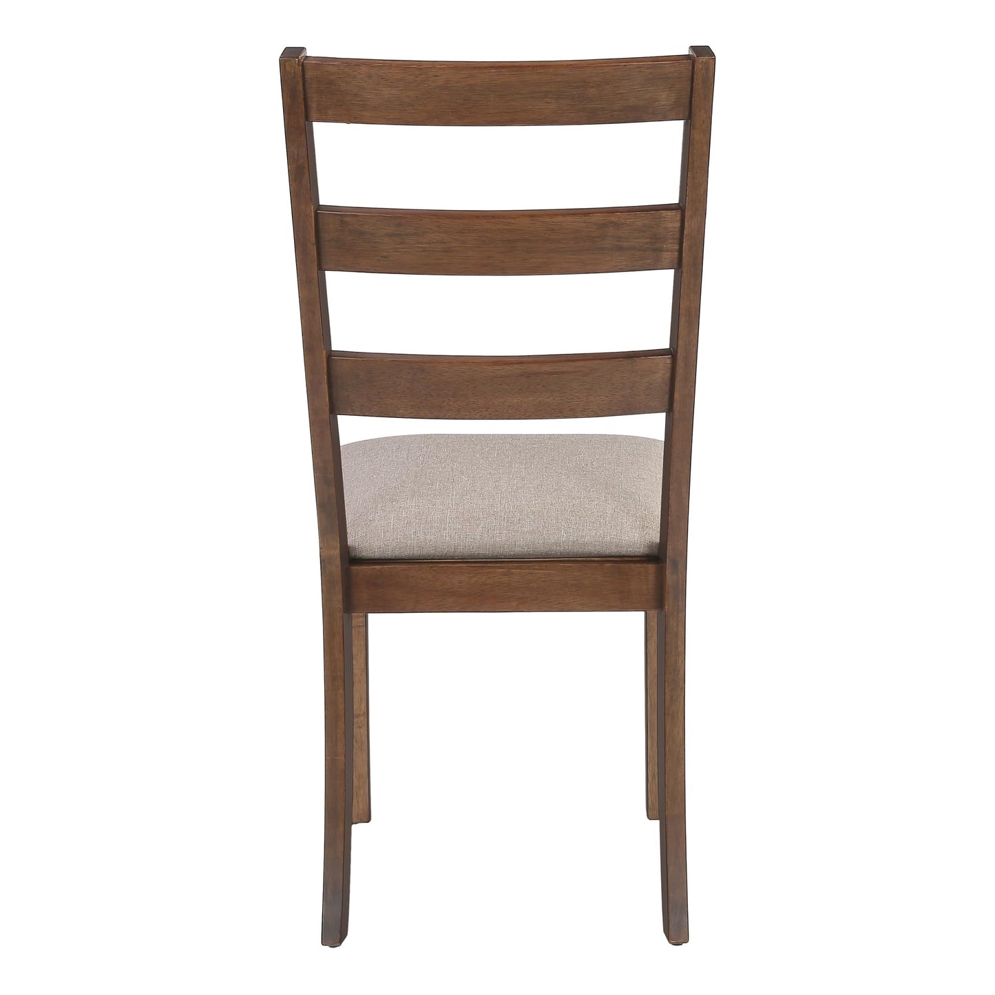 Monarch Specialties I 1313 Dining Chair, Set of 2, Side, Upholstered, Kitchen, Dining Room, Fabric, Wood Legs, Brown, Beige, Transitional
