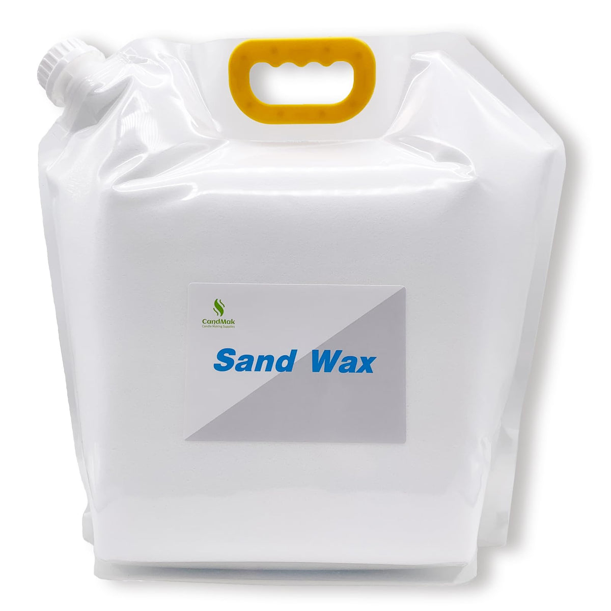 CandMak Candle Sand Wax, Pearled Candle with 100 Wicks for Sand Candle Making (10 lbs)