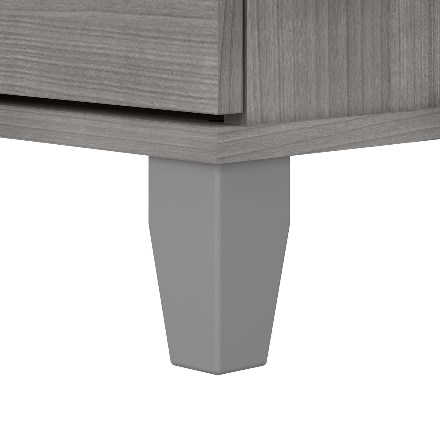 Bush Home 72-inch Home Office Desk with Drawers, Large Computer Table for Personal Workspace, Somerset Collection, Platinum Gray