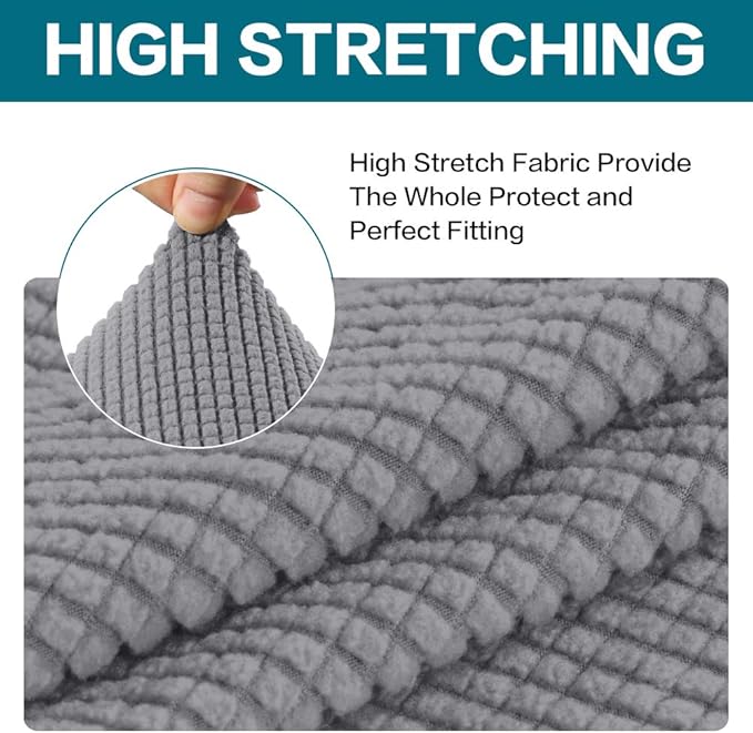 Turquoize Stretch Sofa Slipcover 2 Pieces Sofa Cover Couch Cover
