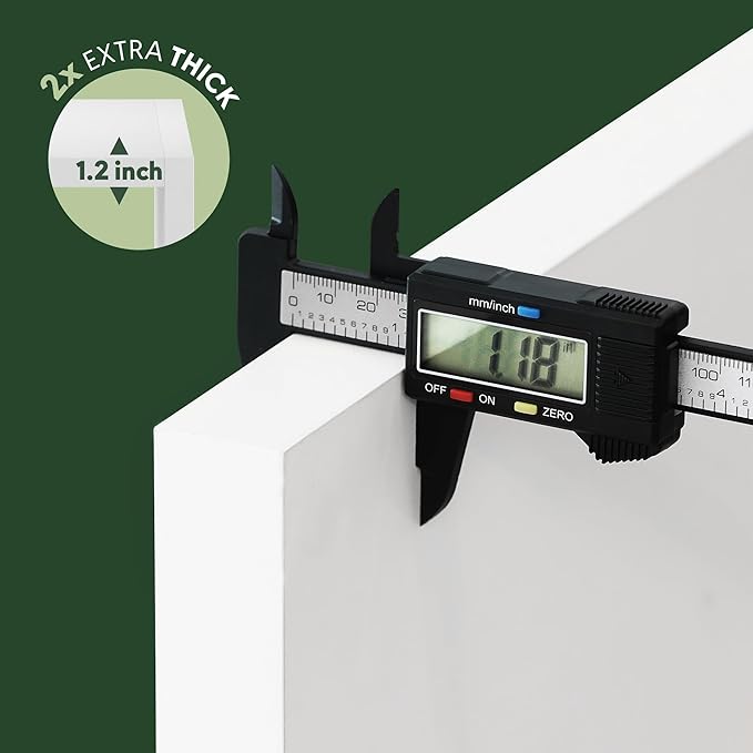 Furinno Cubicle Book Shelf, 12-Cube Bookshelf, Extra Thick Frame Reversible