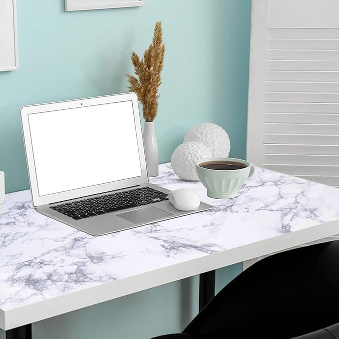 Arthome Marble Contact Paper, Peel and Stick Wallpaper 11.8x100 inch Self