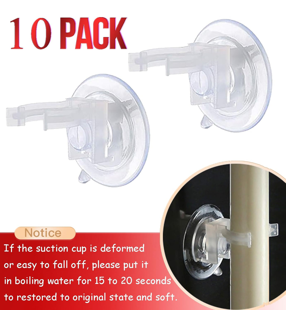 10 Pack Window Candles + 20 AA Batteries(Include, Run More Than 400 Hours) + Silver Candleholders + Suction Cups, 8'' Tall. IVORY LED Battery Powered Candle. 3D Flickering Wick, Timer Function