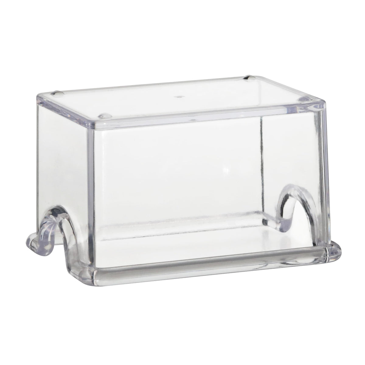 New Star Foodservice Plastic Sugar Packet Holder, Clear, Set of 12