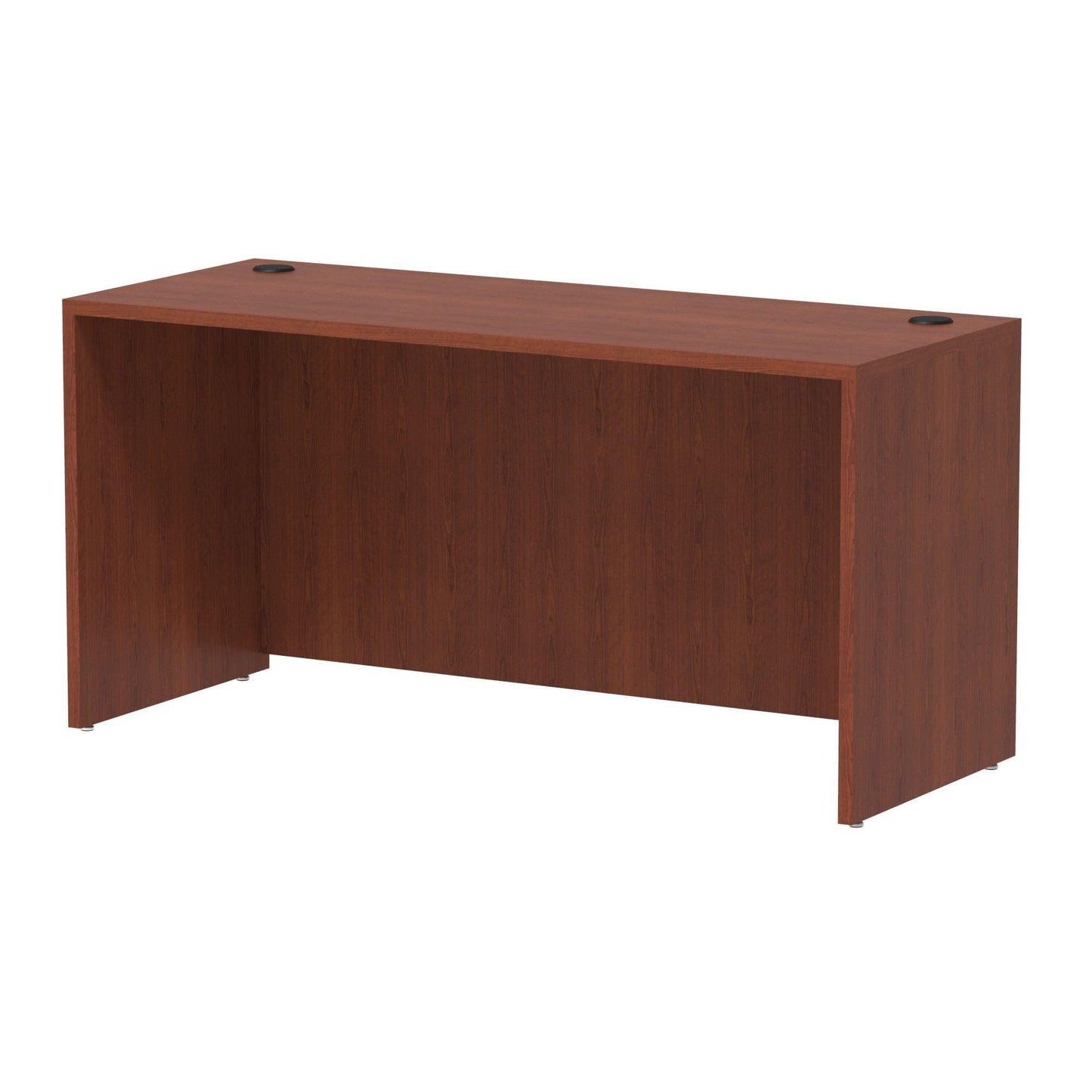 Alera Valencia 60 by 24 by 29-12-Inch Credenza Shell, Medium Cherry Frame/Top