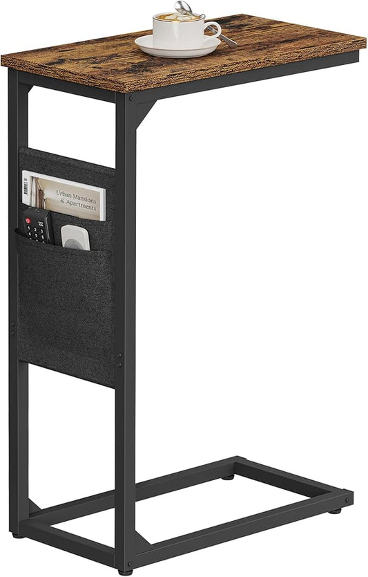 TUTOTAK C Shaped End Table, Side Table
