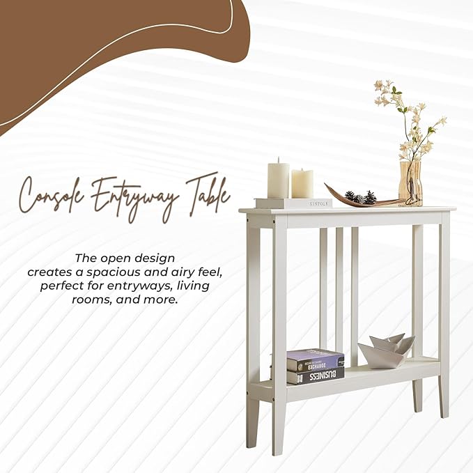 Kings Brand Furniture Narrow Console Table
