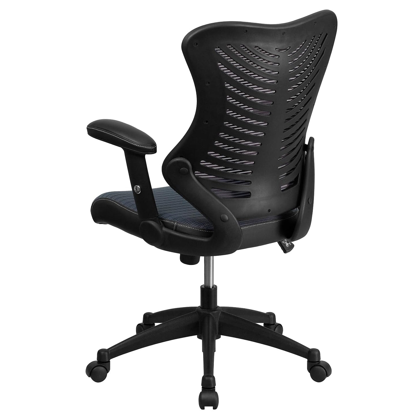 Flash Furniture Kale High Back Designer Gray Mesh Executive Swivel Ergonomic Office Chair with Adjustable Arms