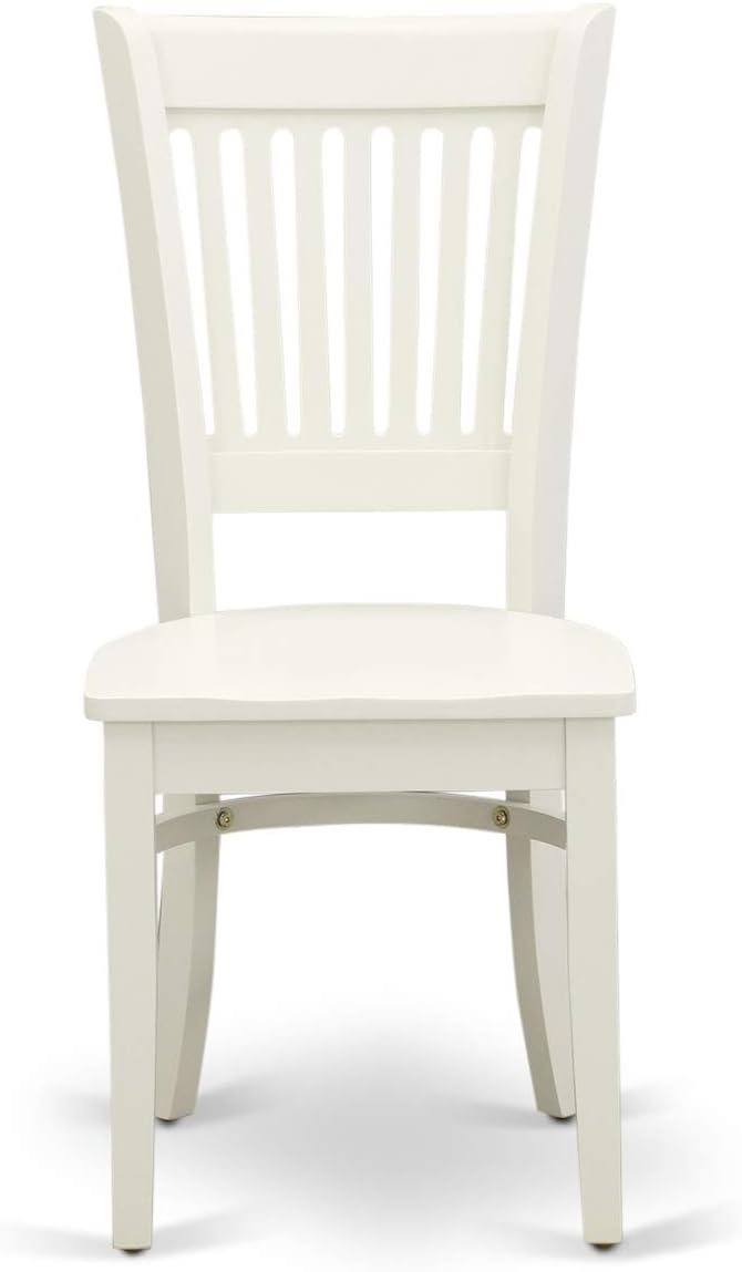 East West Furniture NDVA5-LWH-W 5 Piece Dining Table Set