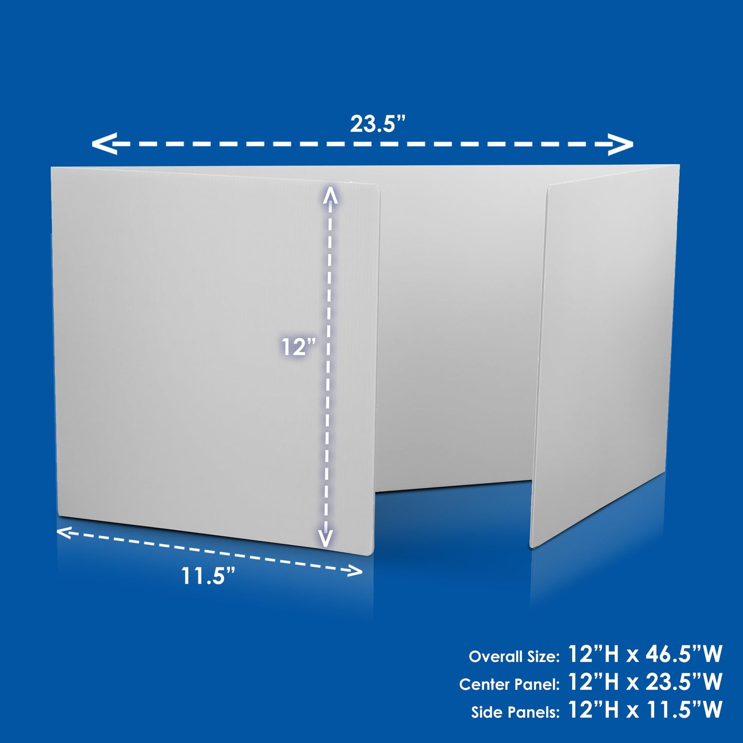 Flipside Tri-fold StudyCarrel
