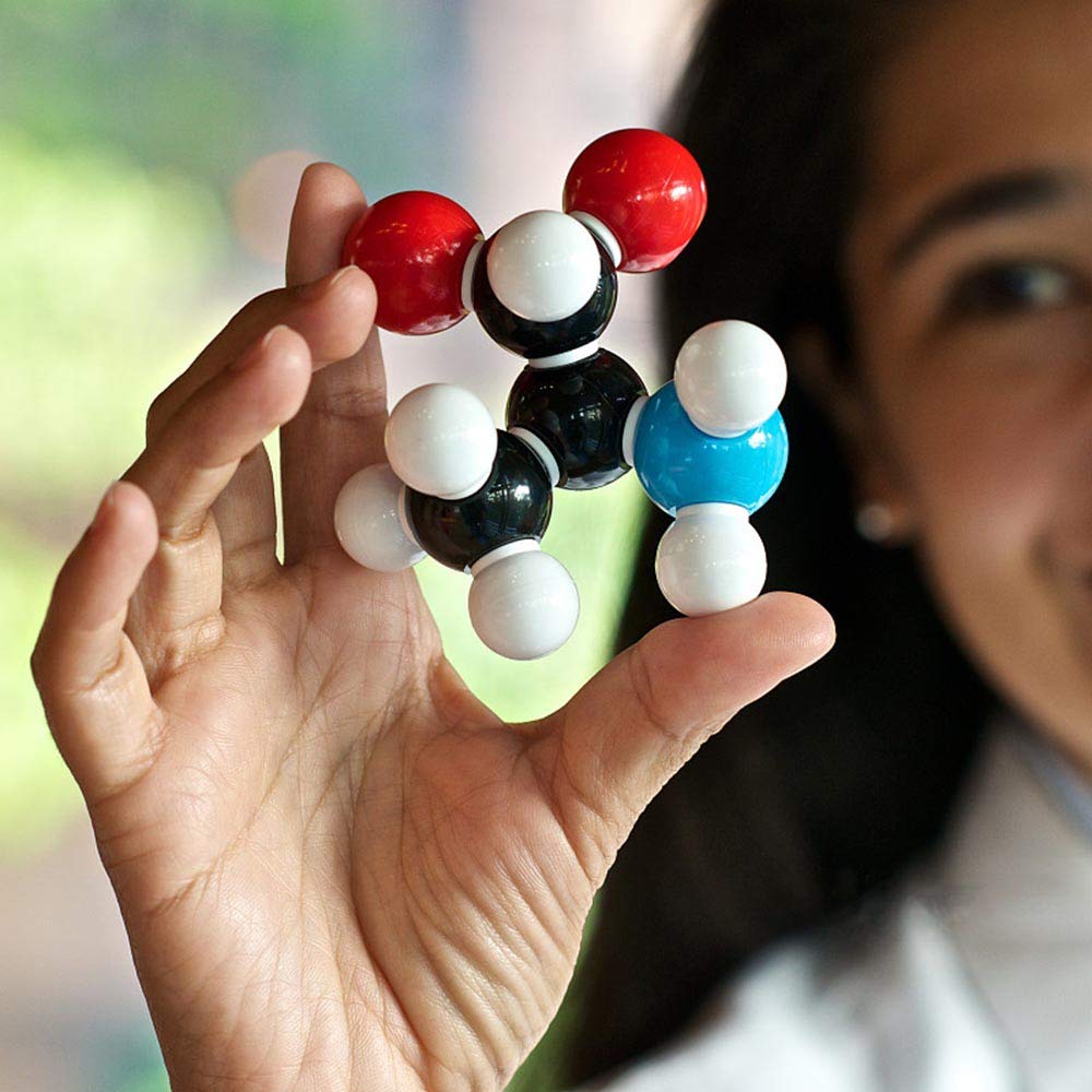 LINKTOR Chemistry Molecular Model Kit, Student or Teacher Set for Organic and Inorganic Chemistry Learning, Motivate Enthusiasm for Learning and Raising Space Imagination (190 Pack)