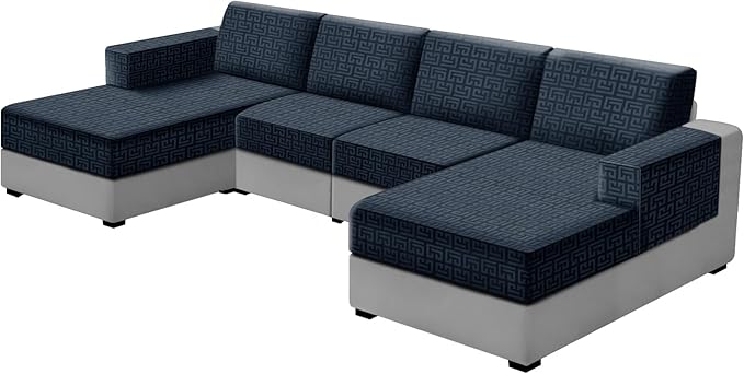 UNBBRRL 10 Pieces Stretch Sofa Cushion Covers