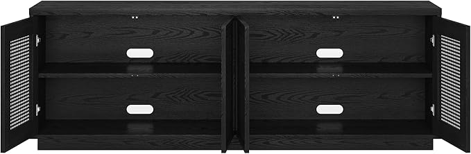 Henn&Hart TV Stand for TVs up to 78"
