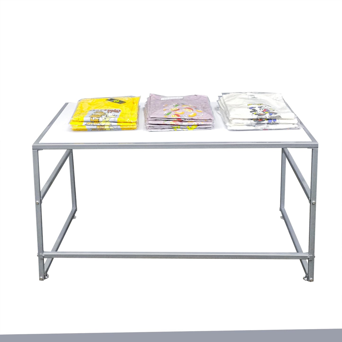 FixtureDisplays® Returned Unit, 38.7 X 23.3 X 20 Table for Home Garage Office Retail and Exhibition Displays, Has Chips Scraches RTN119995 Small Table-NPF