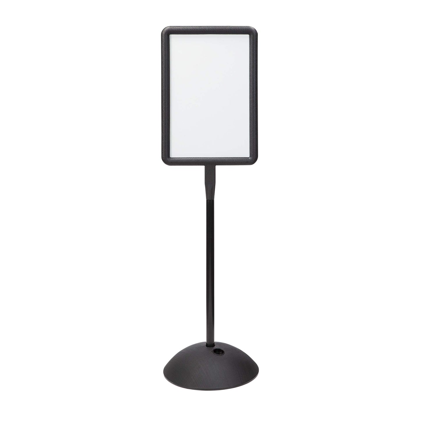 Safco Write Way Dry Erase Board Rectangle Sign, Rectangular Dual-Sided and Magnetic for Indoor and Outdoor Use, 65"in Height, Black