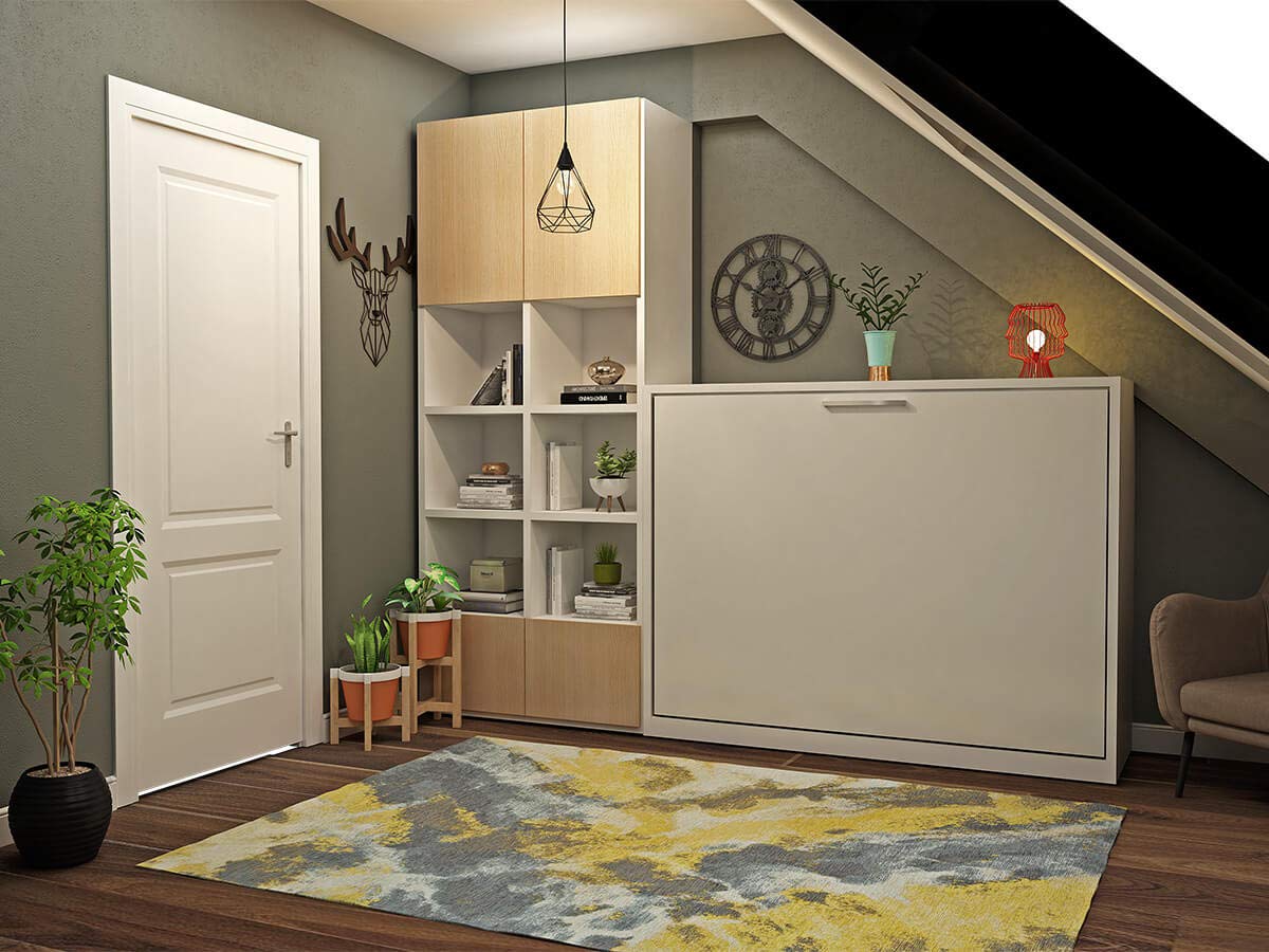Double Fold Queen Murphy Wall Bed