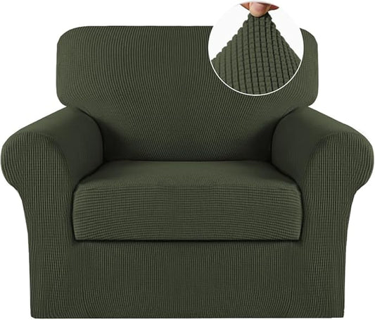 Turquoize 2 Piece Chair Covers Armchair Covers