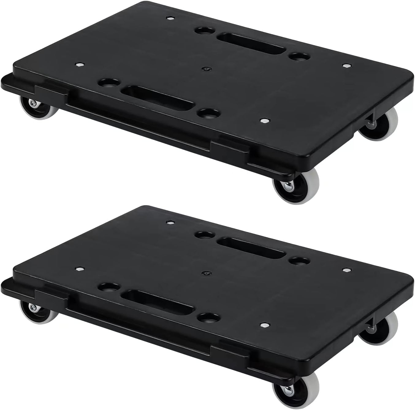 Heavy Duty Furniture Movers with Wheels 2 Pack, Portable Small Flat Moving Dollies for Heavy Furniture, Sofa Appliance Cabinet Movers, 440 lbs Capacity