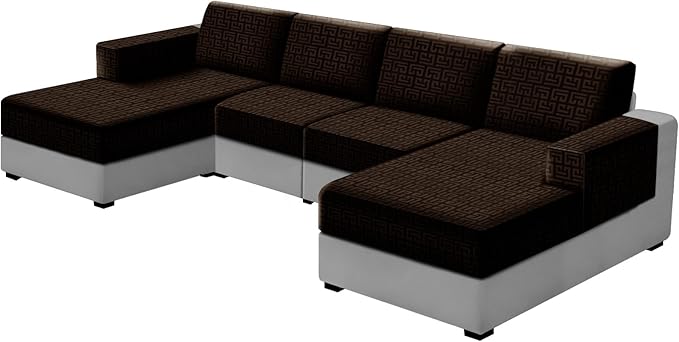 UNBBRRL 10 Pieces Stretch Sofa Cushion Covers