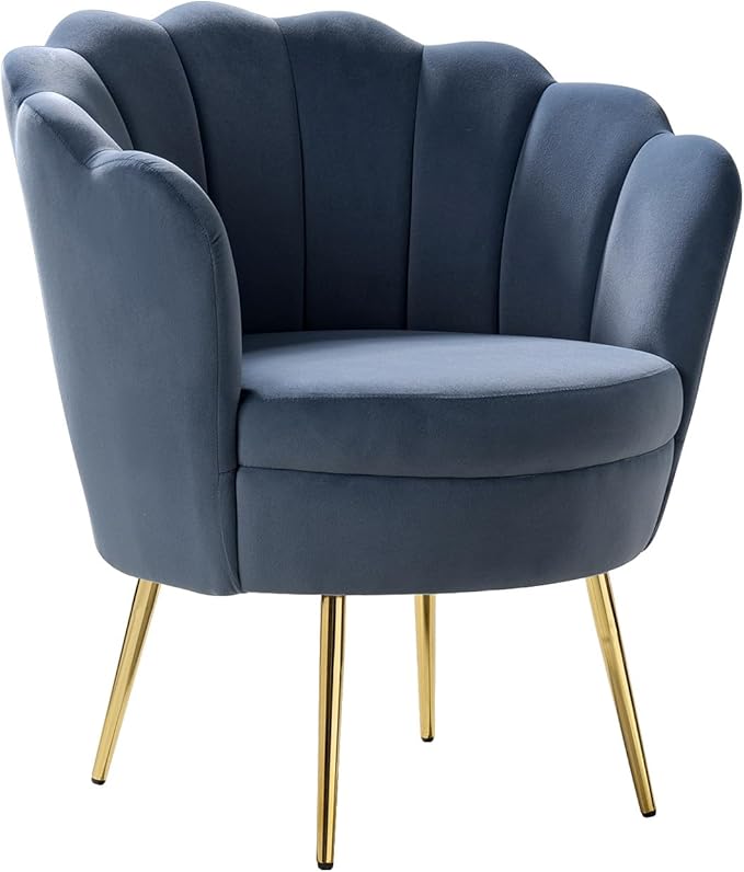 HULALA HOME Modern Velvet Accent Chair