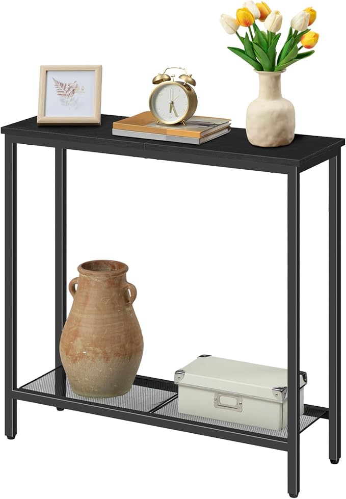HOOBRO 29.5" Narrow Console Table, Small Entryway Table
