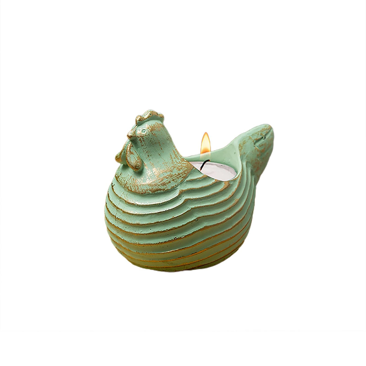 Candlestick Holders Easter Candlestick Home Furnishing Rabbit Animal Candle Tray Snail Eggshell Chicken Shape Candle Holders Party Decoration Candle Holders (Color : 1)
