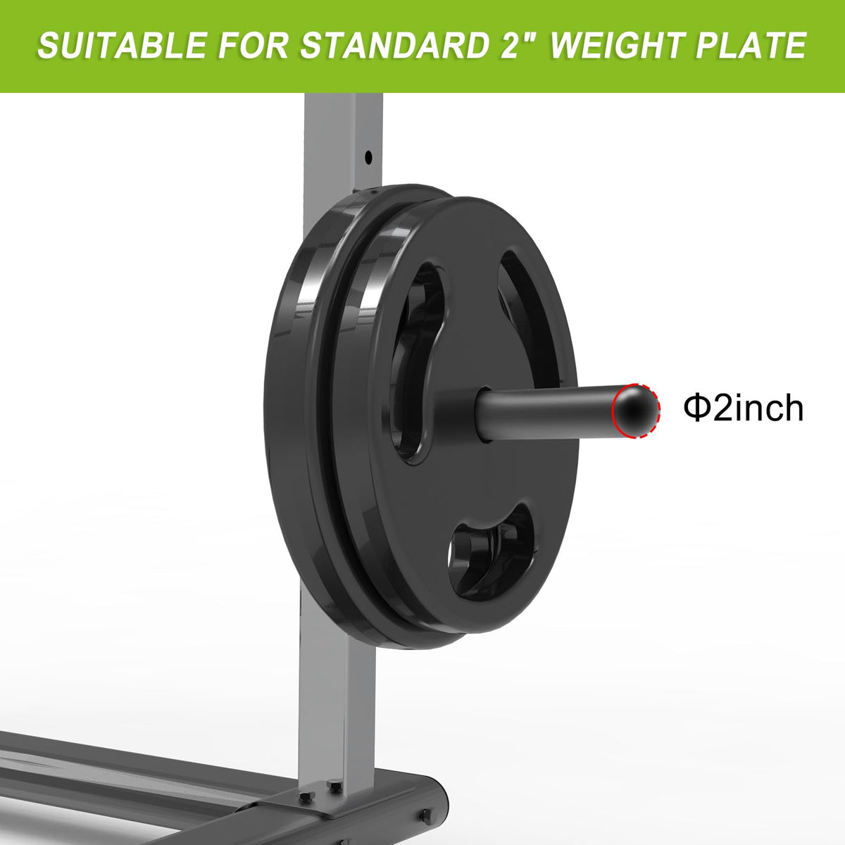 Kipika Strength Training Bundle: Weight Plate Holder & Safety Spotter Arms for Power Cages