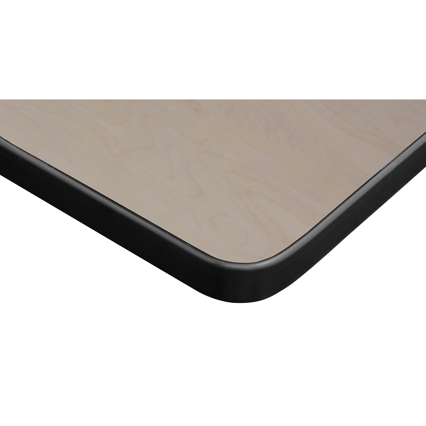 Regency Cain Medium 36 in. Square X-Base Breakroom Table- Maple