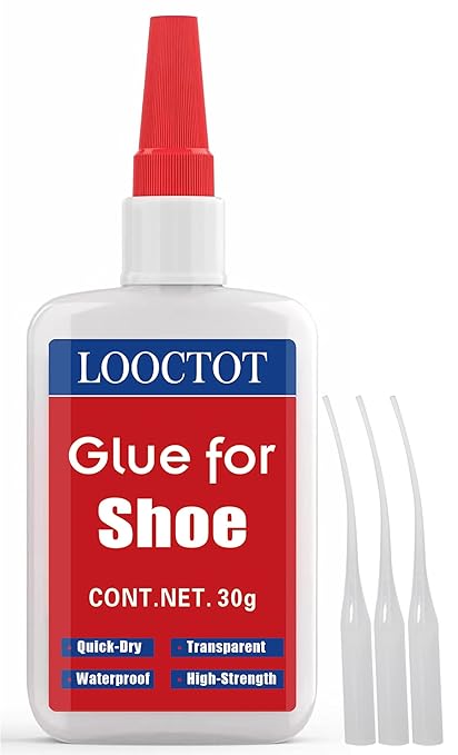 LOOCTOT 30g Shoe Glue, Boot Glue, Super Instant Glue