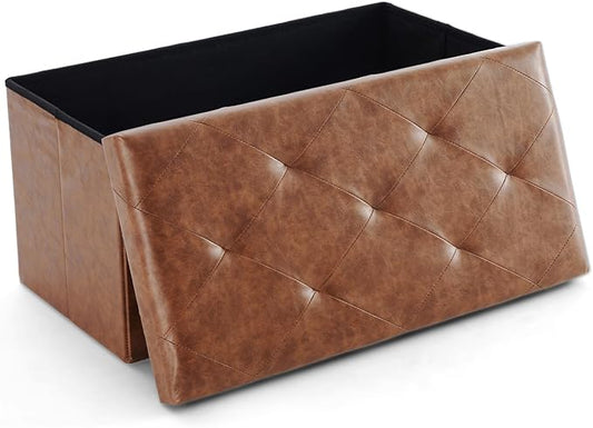 Sweetcrispy 30 Inches Folding Ottoman