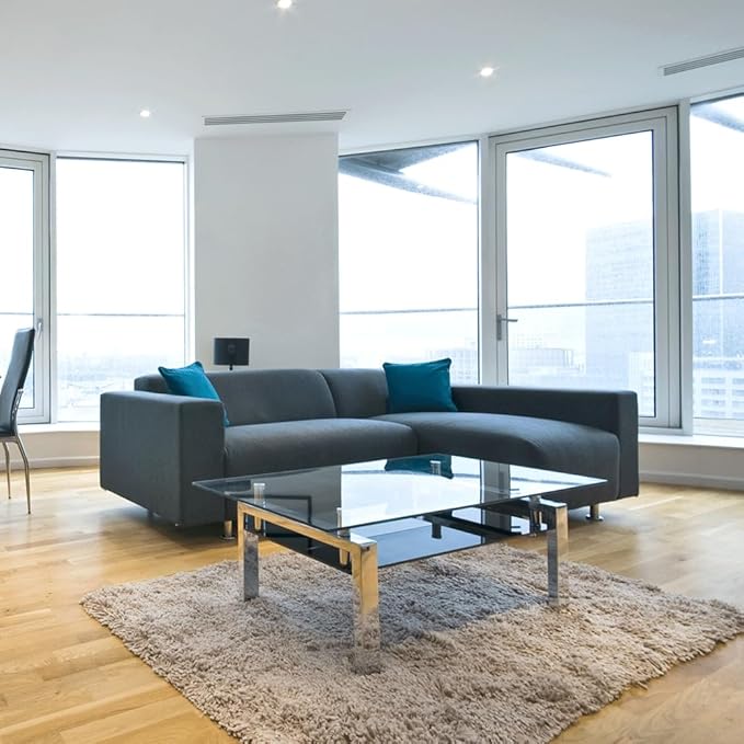 Dulles Glass 60 inch Square Glass Table Top