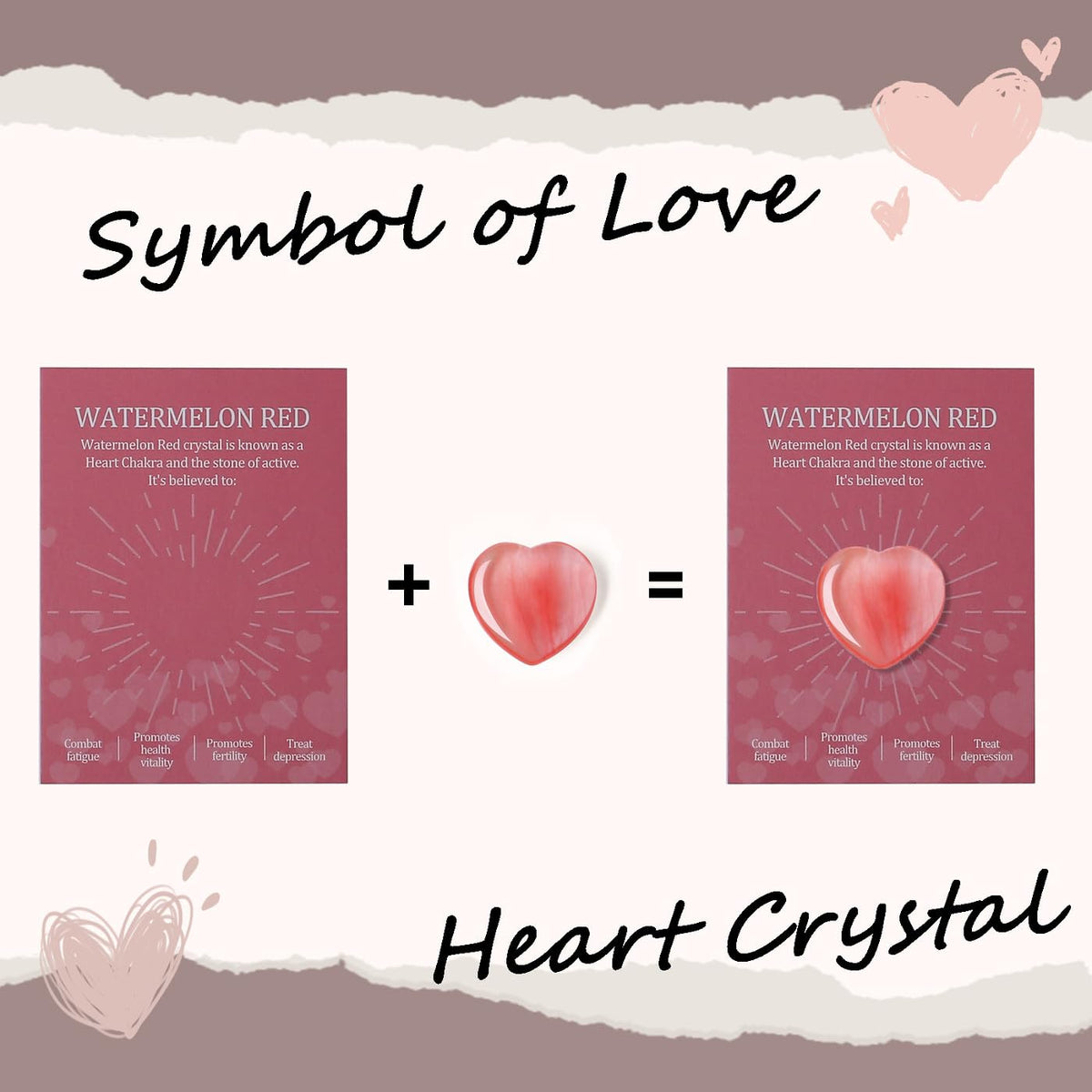 DUQGUHO 1 Inch Hearts Crystals and Healing Stones Reiki Gems Healing Crystals Amethyst Crystal Hearts Set Rose Quartz Heart Shaped Crystals Bulk Polished Gemstones Spiritual Gifts for Women 12 PCS