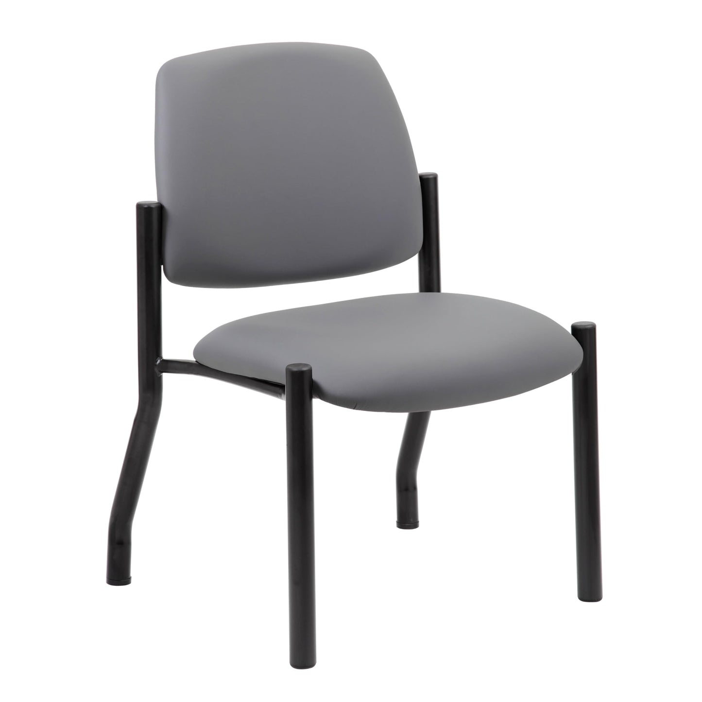 Boss Office Products Guest Chair 500 lb. Weight Capacity in Black