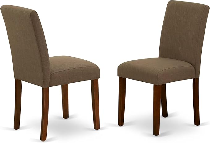 East West Furniture ABP3T18 Abbott Parson Dining Chairs
