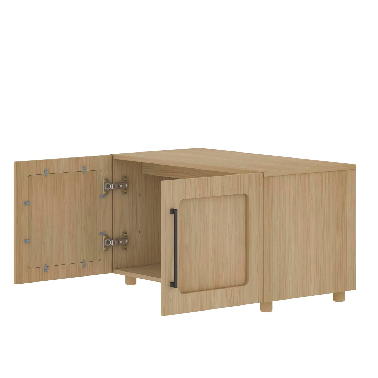 From the Tree Furniture 32 Inch Modular Sideboard Storage Cabinet with Soft-Close Doors | Buffet Accent Cabinet for Living Room, Entryway, Dining Room & Office | Scratch-Resistant Modern Design