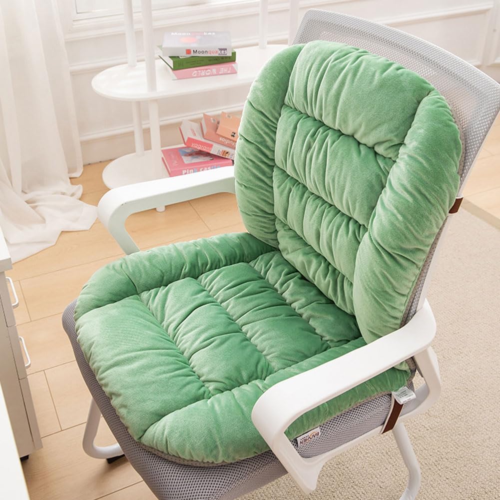 GKWW Desk Chair Cushion Office Chair Cushions with Removable Cover Soft Seat Pad Dorm Seat Pad with Back Support Rocking Chair Cushions,90×50cm