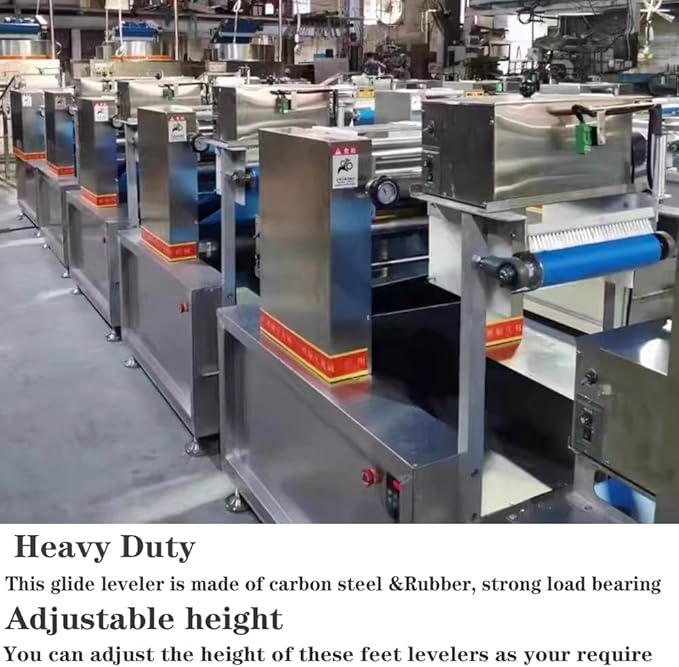 Heavy Duty Leveling Screw Leg, Leg Leveler 2.36" Dia Base, Adjustable Leveling