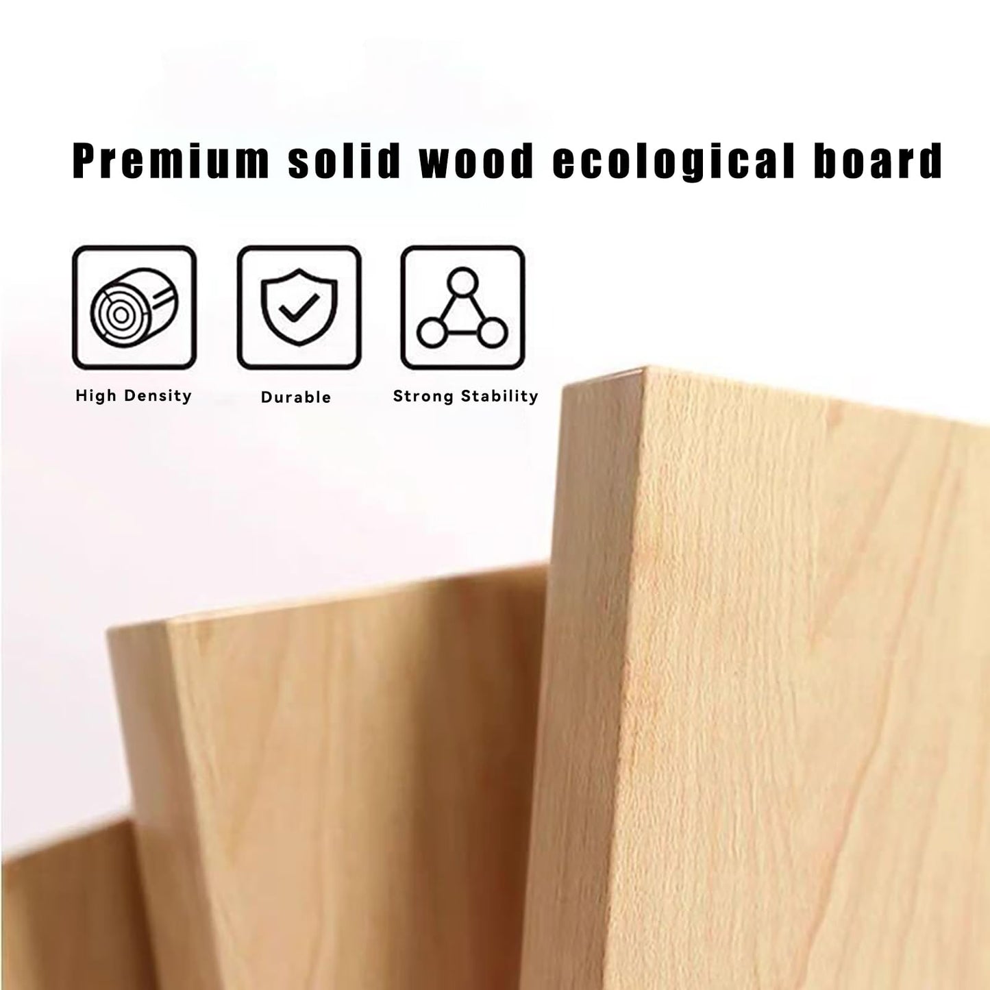 XIJIXILI 5-Tier Corner Bookshelf L-Shaped Wood Open Bookcase with Anti-Drop Panel, Space-Saving Storage for Living Room Bedroom Home Office