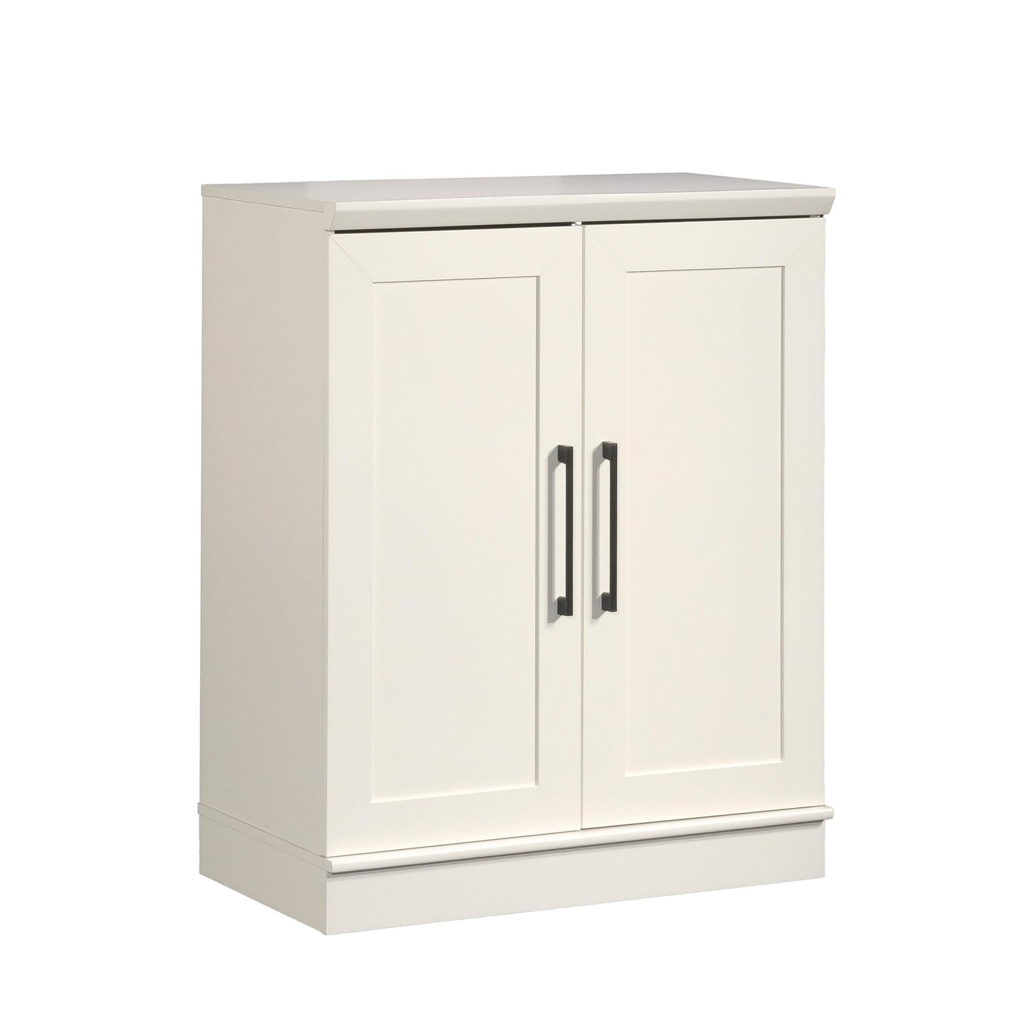 HomePlus Small Kitchen Pantry Storage Cabinet with Adjustable Shelves, Living Room Storage Cabinet, Soft White Finish